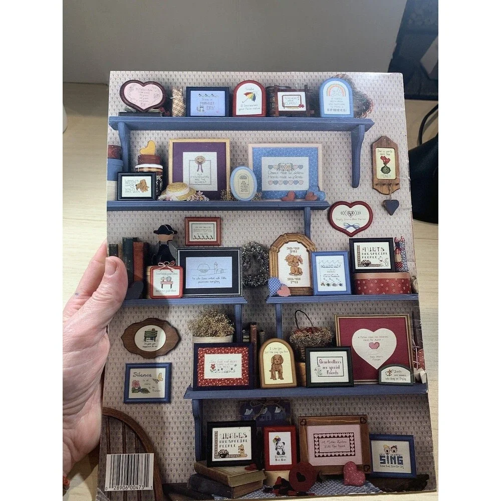 Leisure Arts Cross Stitch Patterns Short And Sweet 50 Miniature Sayings
